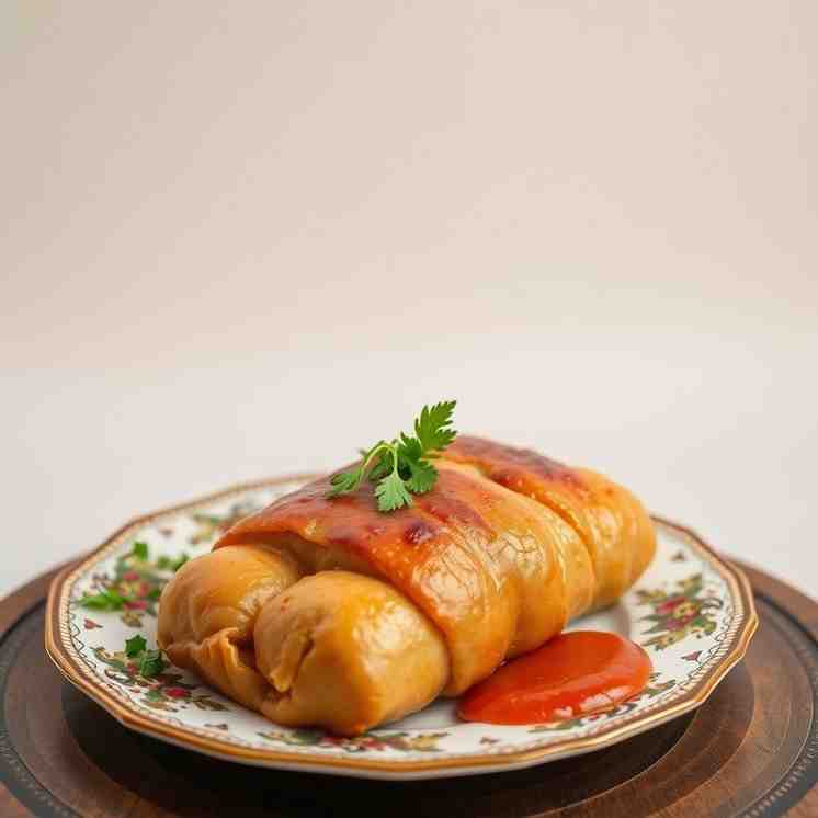 Kazakhstan Echpochmak - Baked Meat Recipe